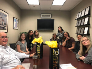 The Curley & Pynn team celebrates Boss’ Day 2017.