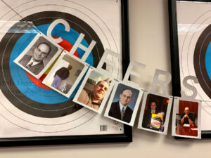 Office decor symbolizes President Dan Ward’s 25 years at the firm