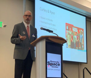 Dan Ward delivers a presentation